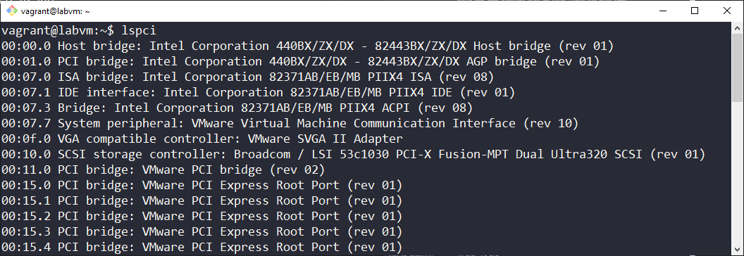 lspci